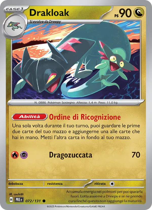 Drakloak – Evoluzioni Prismatiche 72