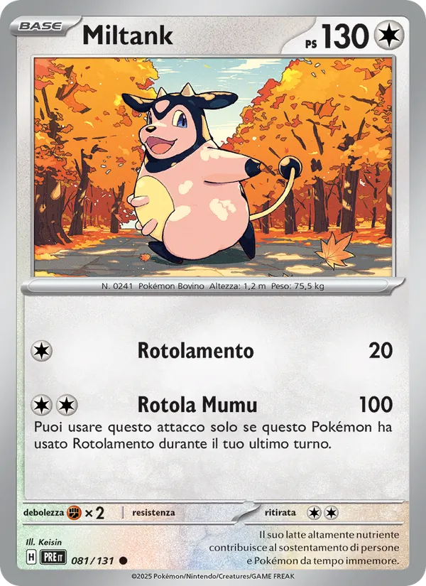Miltank – Evoluzioni Prismatiche 81