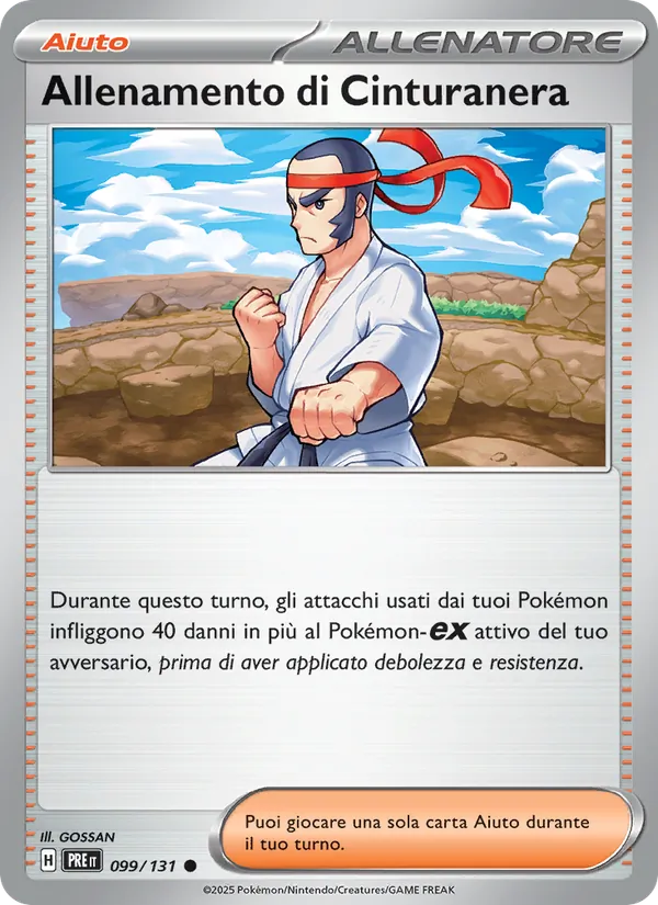 Allenamento di Cinturanera – Evoluzioni Prismatiche 99