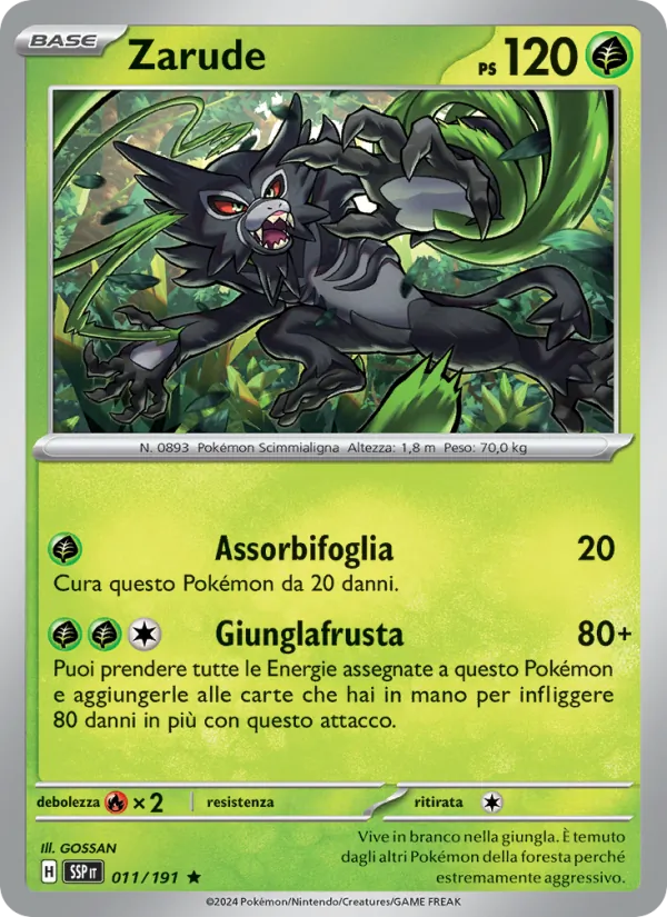 Zarude – Scintille Folgoranti 11