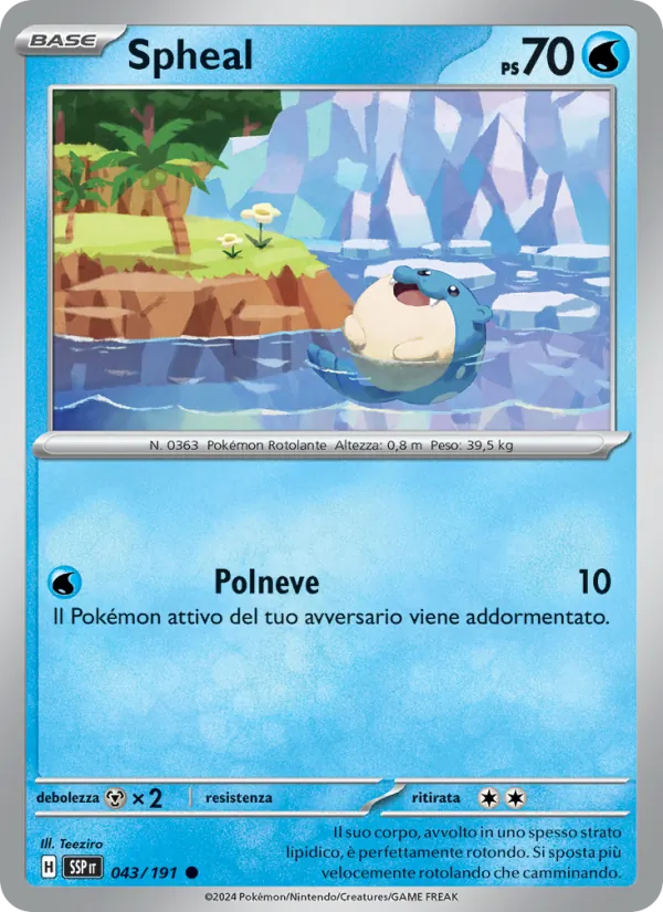 Spheal – Scintille Folgoranti 43