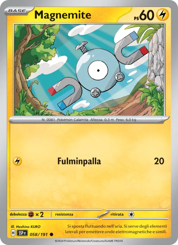 Magnemite – Scintille Folgoranti 58