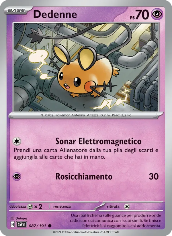 Dedenne – Scintille Folgoranti 87