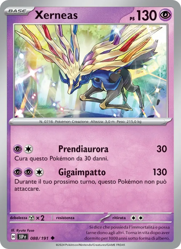 Xerneas – Scintille Folgoranti 88