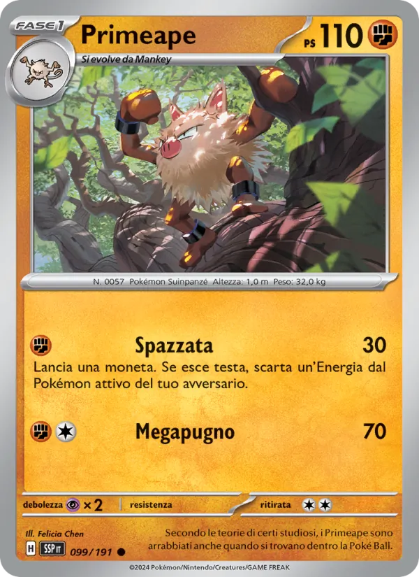 Primeape – Scintille Folgoranti 99