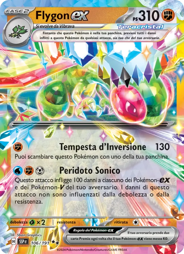 Flygon-ex – Scintille Folgoranti 106