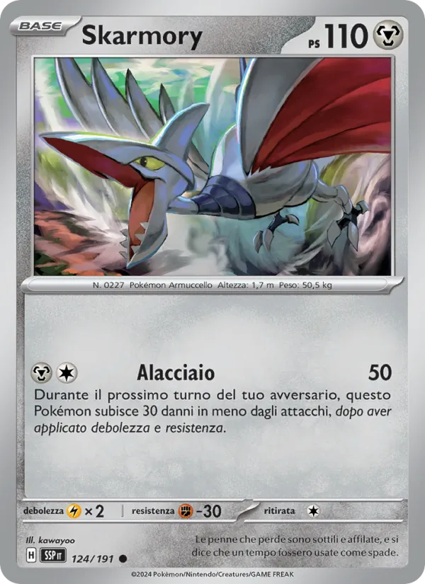 Skarmory – Scintille Folgoranti 124