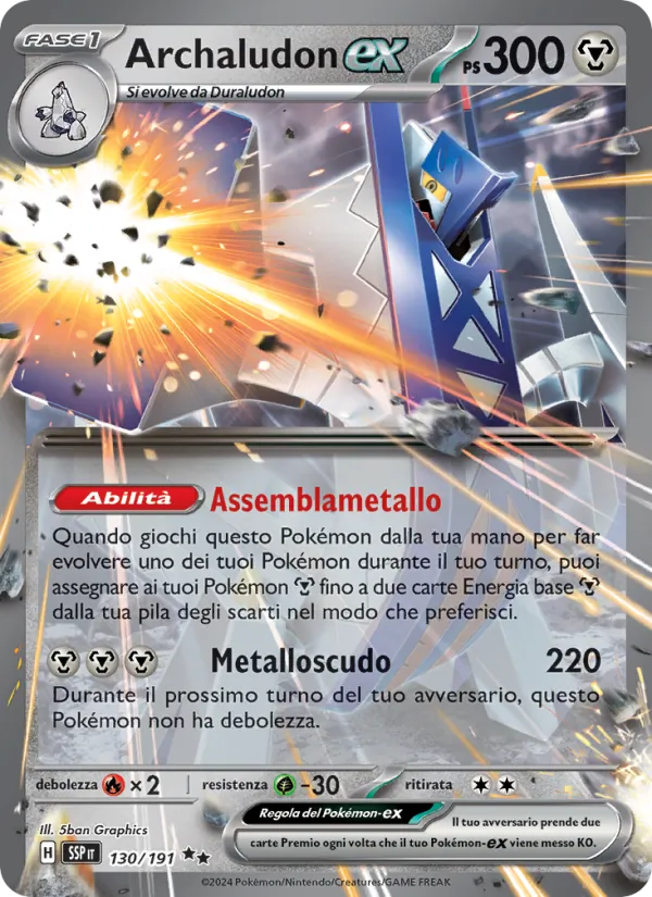 Archaludon-ex – Scintille Folgoranti 130