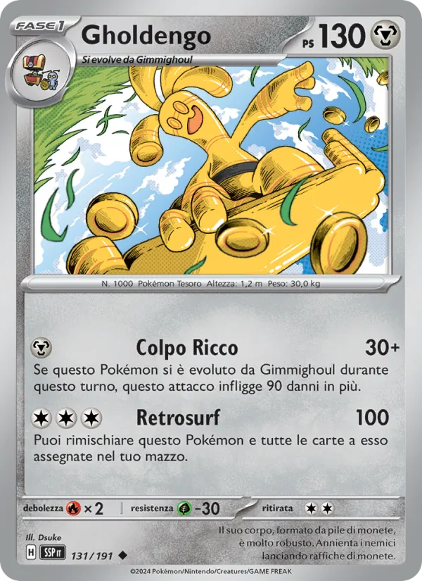 Gholdengo – Scintille Folgoranti 131