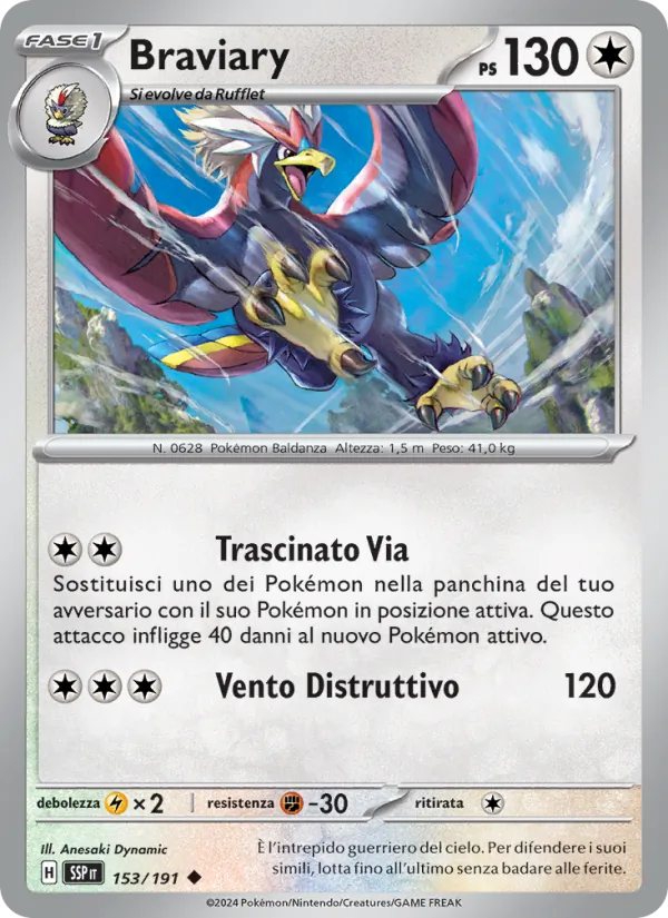 Braviary – Scintille Folgoranti 153