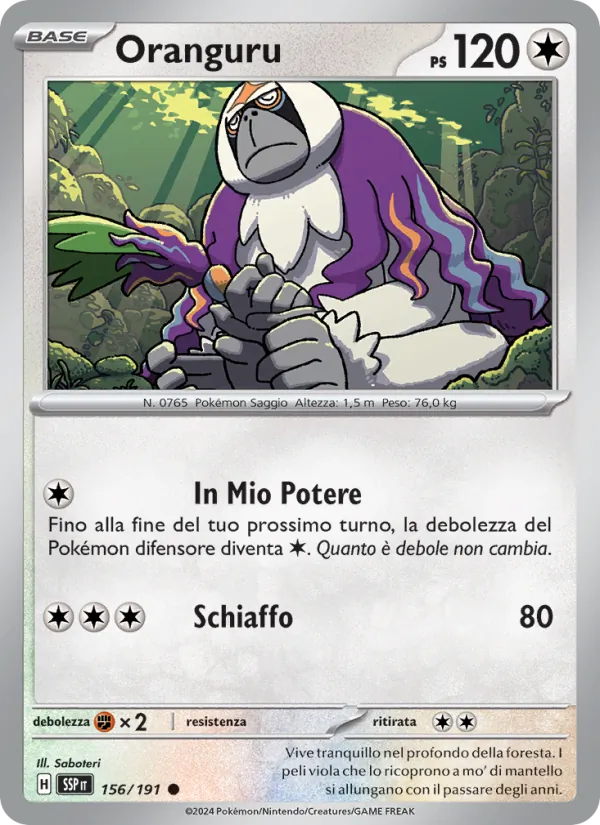 Oranguru – Scintille Folgoranti 156