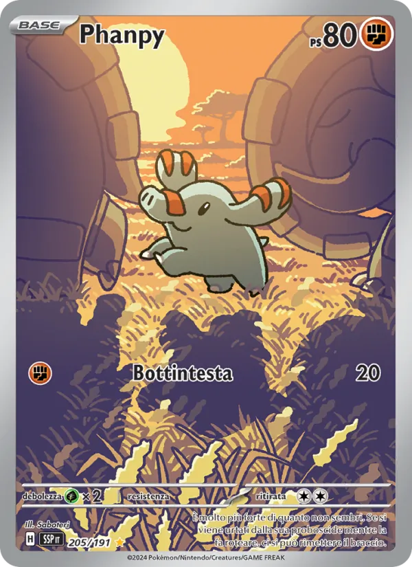 Phanpy – Scintille Folgoranti 205