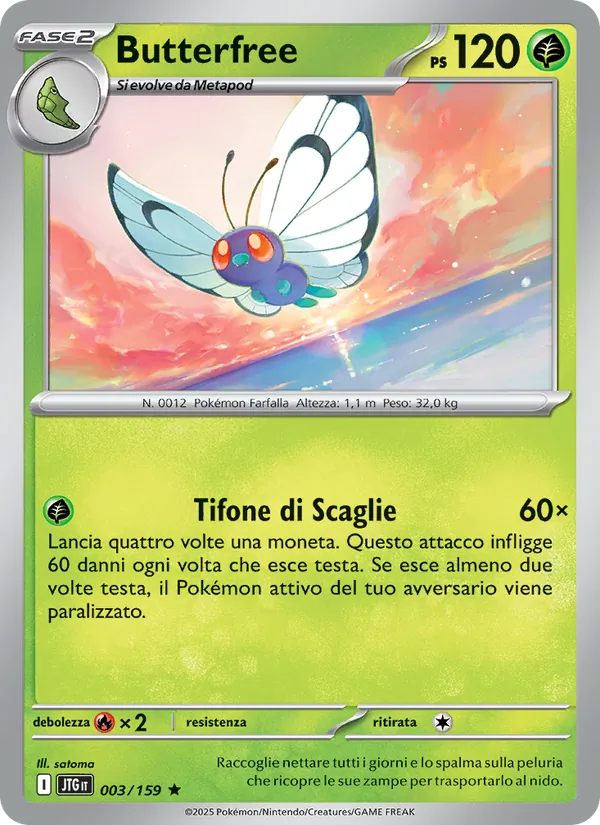 Butterfree – Avventure Insieme 3