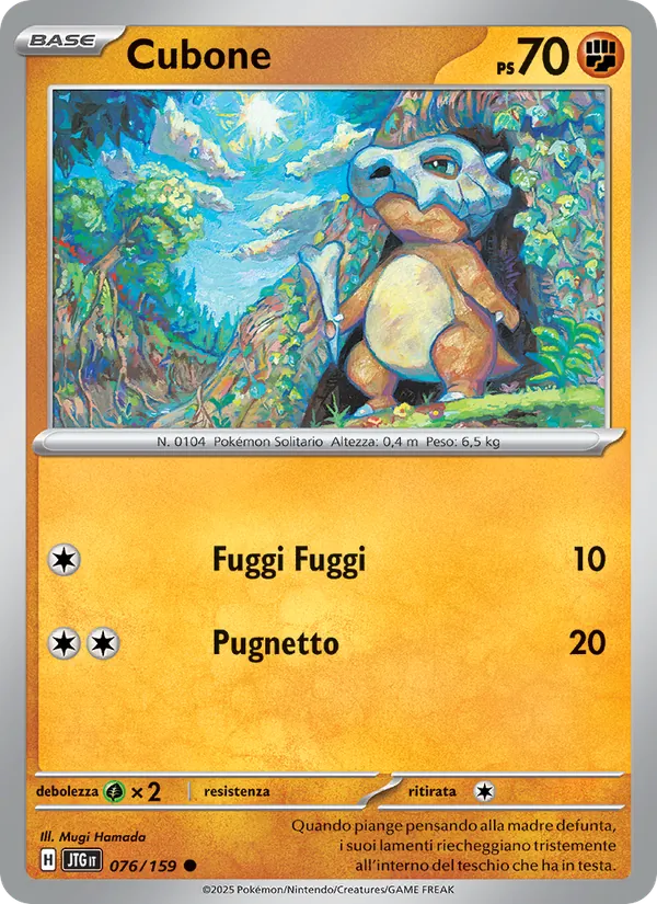 Cubone – Avventure Insieme 76