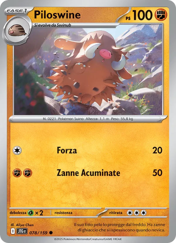Piloswine – Avventure Insieme 78