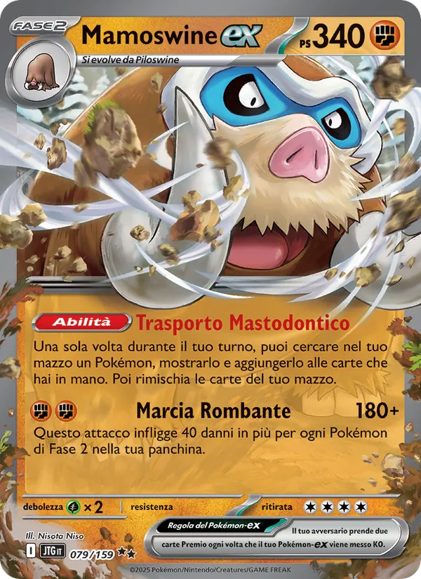 Mamoswine-ex – Avventure Insieme 79