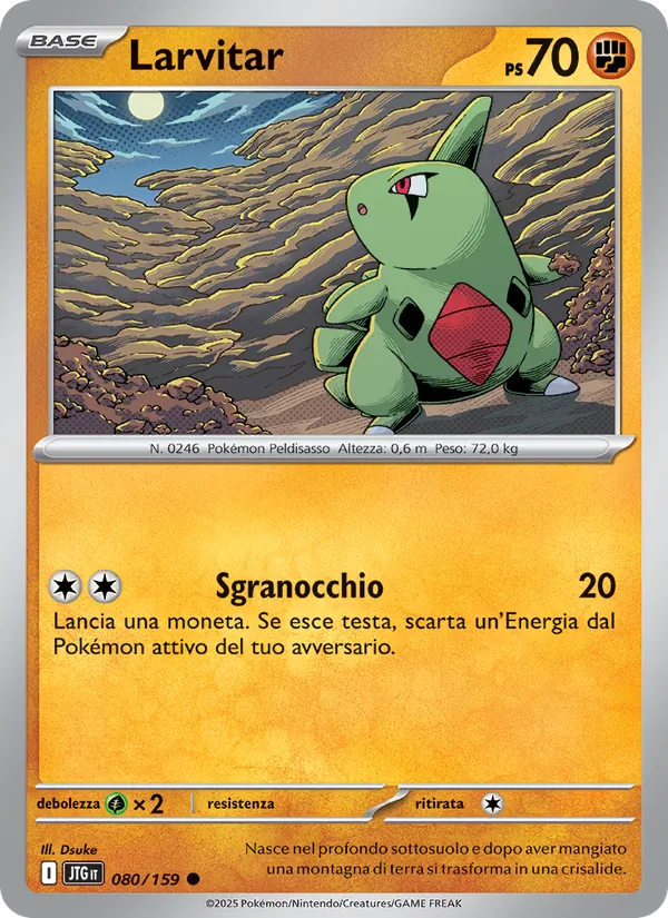 Larvitar – Avventure Insieme 80