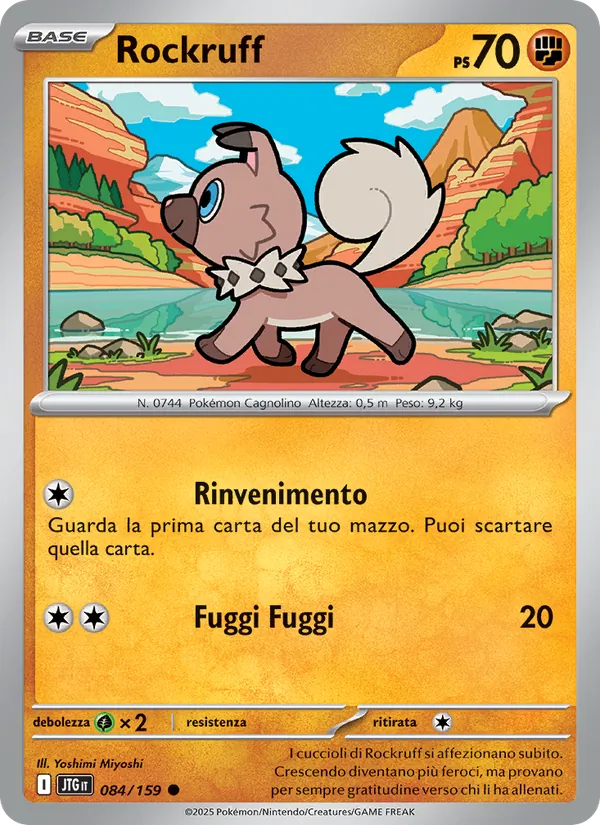 Rockruff – Avventure Insieme 84