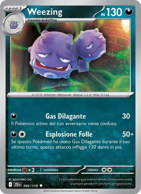 Weezing – Avventure Insieme 92