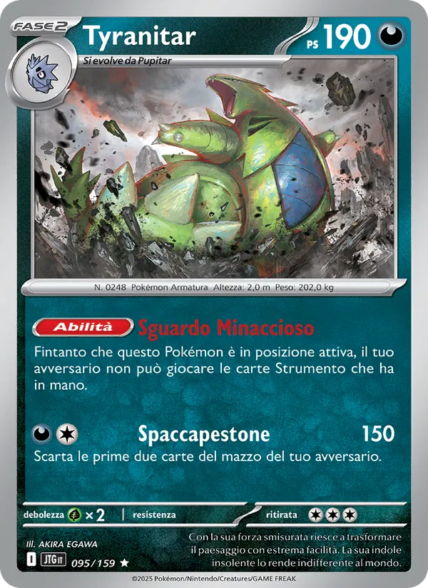 Tyranitar – Avventure Insieme 95