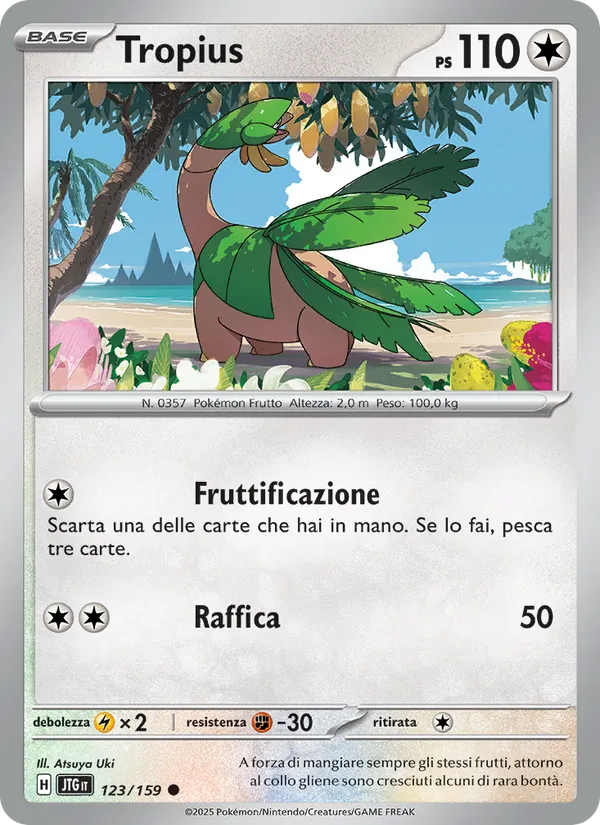 Tropius – Avventure Insieme 123
