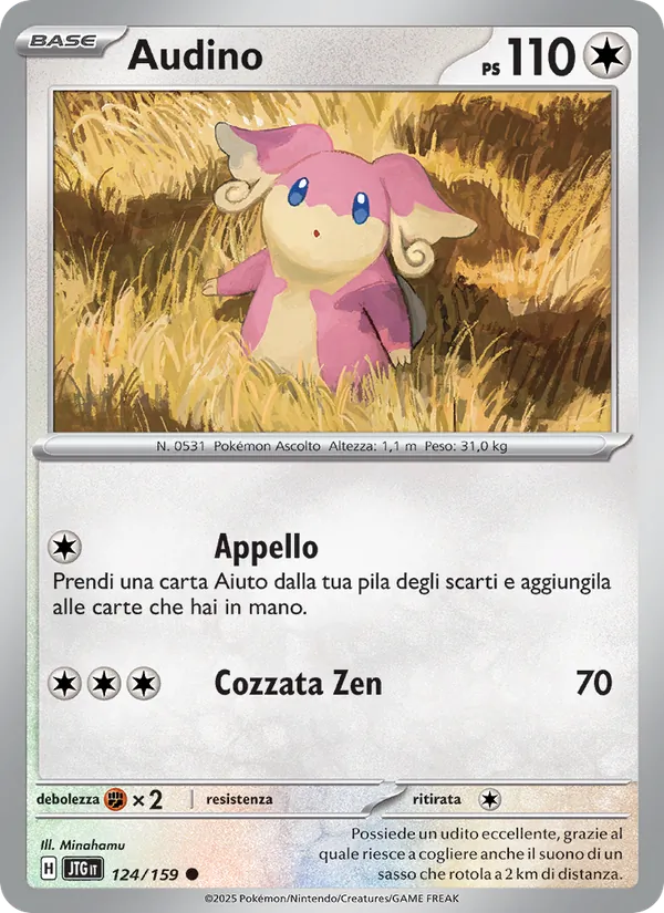 Audino – Avventure Insieme 124