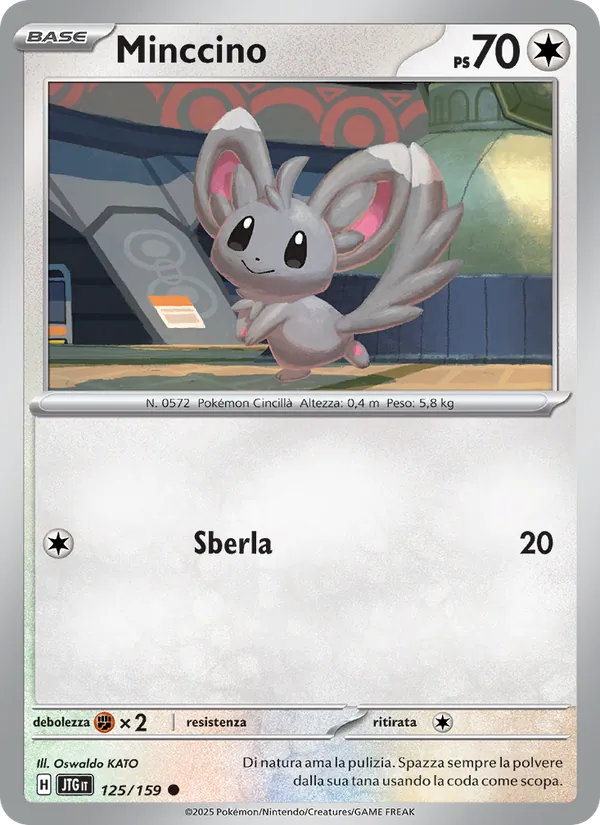 Minccino – Avventure Insieme 125