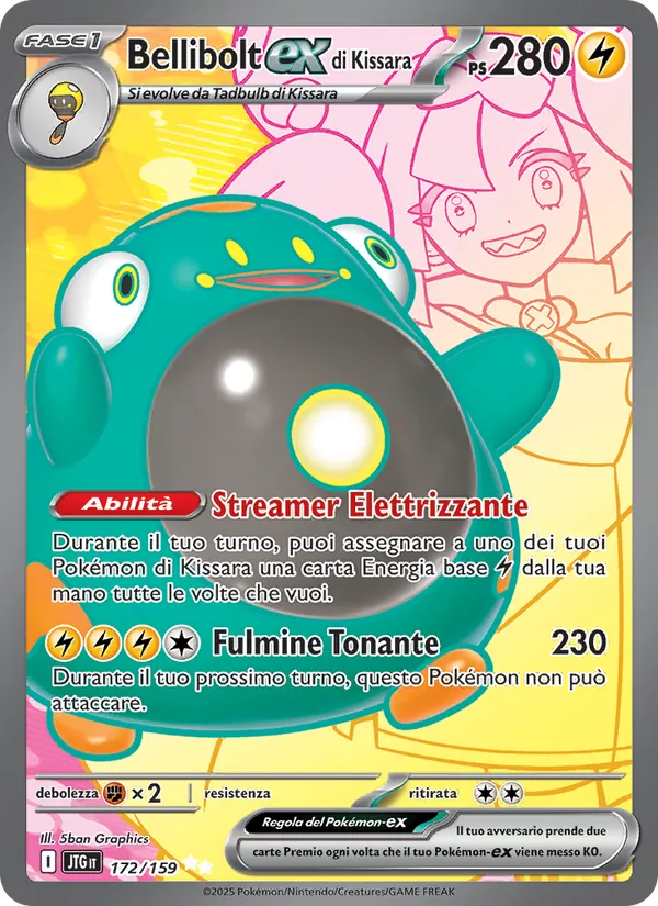 Bellibolt-ex di Kissara – Avventure Insieme 172