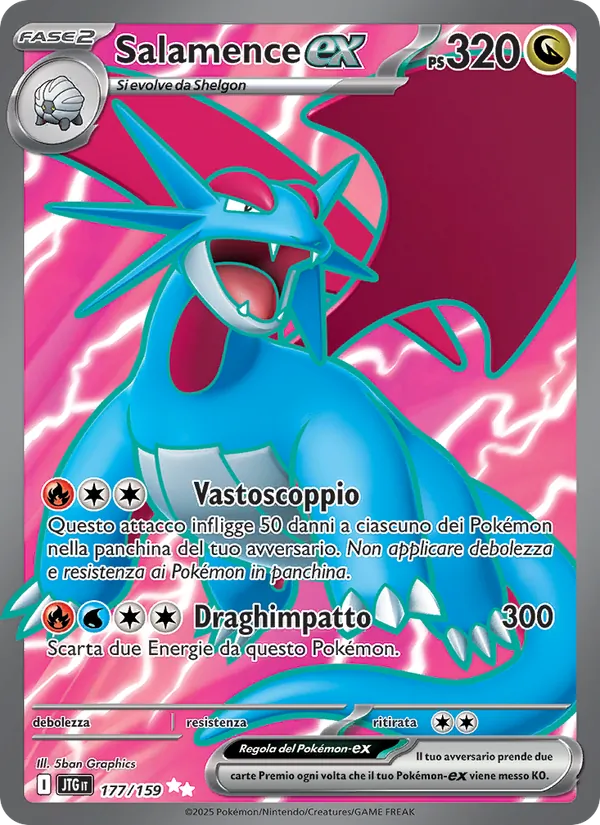 Salamence-ex – Avventure Insieme 177