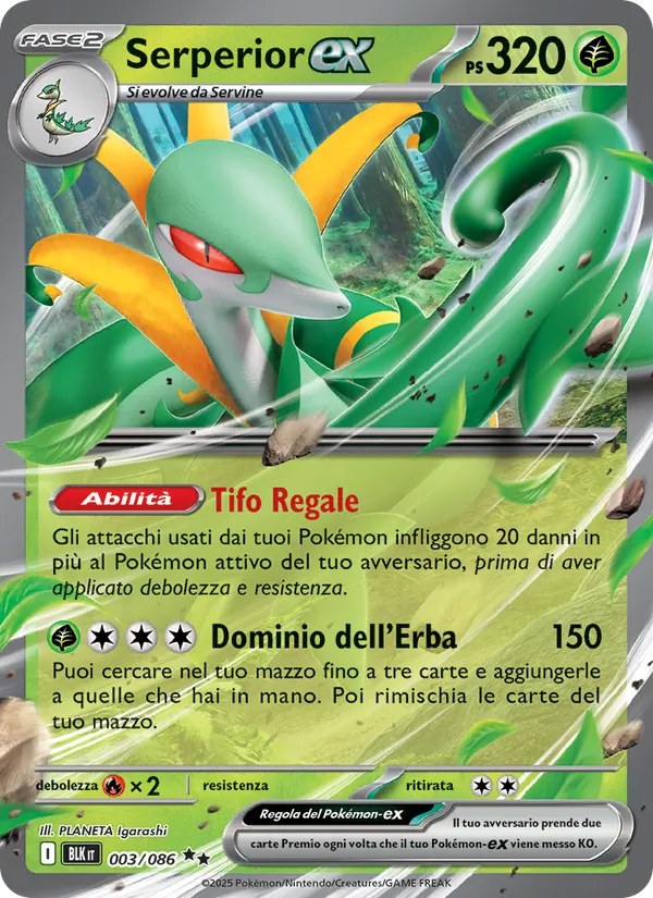 Serperior-ex – Luce Nera 3