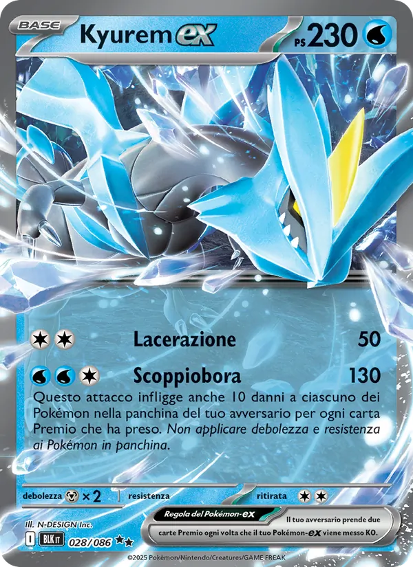 Kyurem-ex – Luce Nera 28