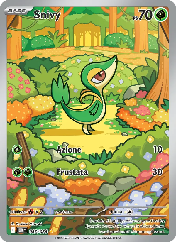 Snivy – Luce Nera 87