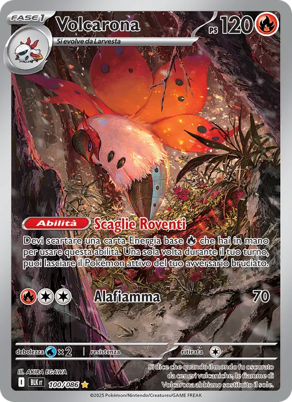 Volcarona – Luce Nera 100