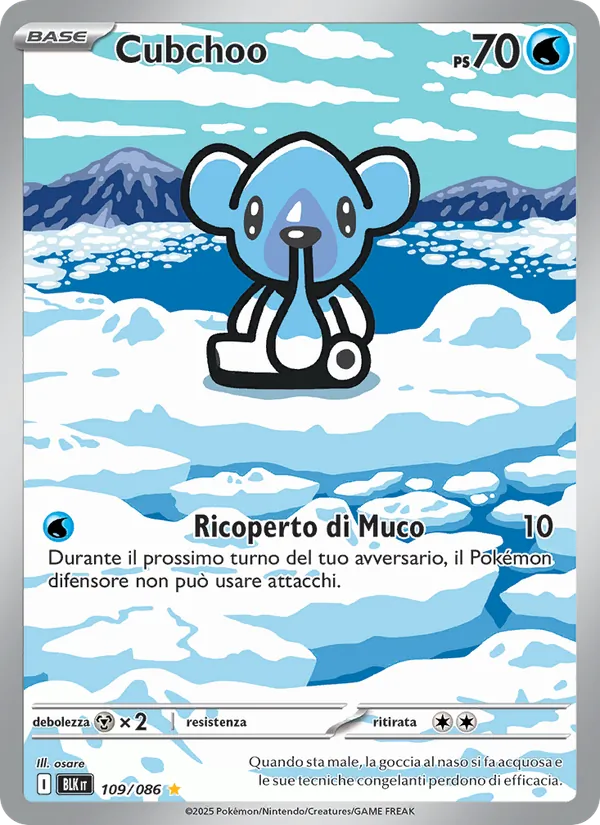 Cubchoo – Luce Nera 109