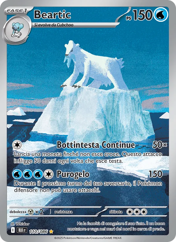 Beartic – Luce Nera 110