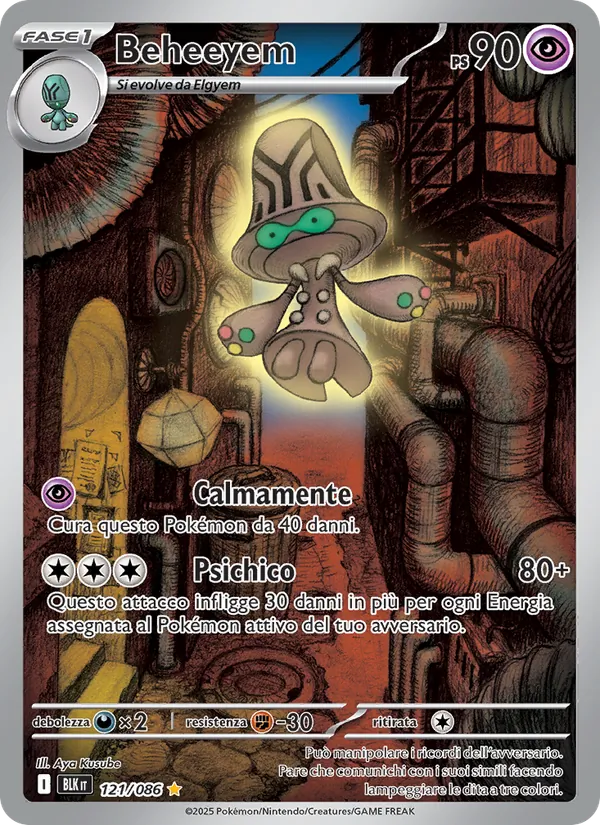 Beheeyem – Luce Nera 121