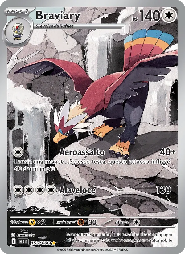 Braviary – Luce Nera 155