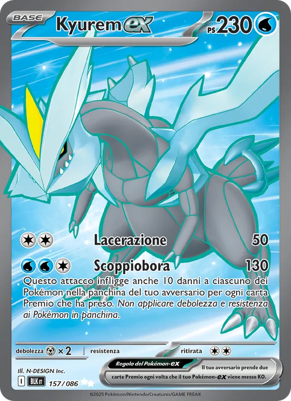 Kyurem-ex – Luce Nera 157