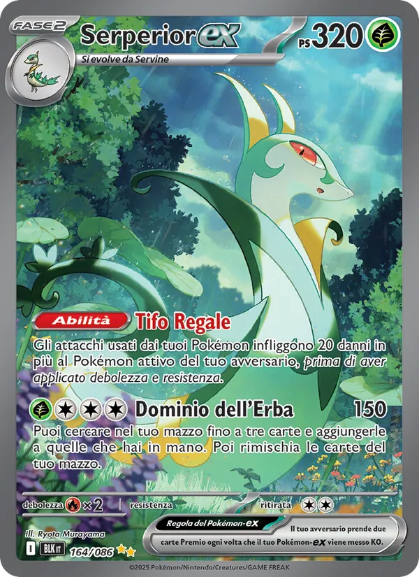 Serperior-ex – Luce Nera 164