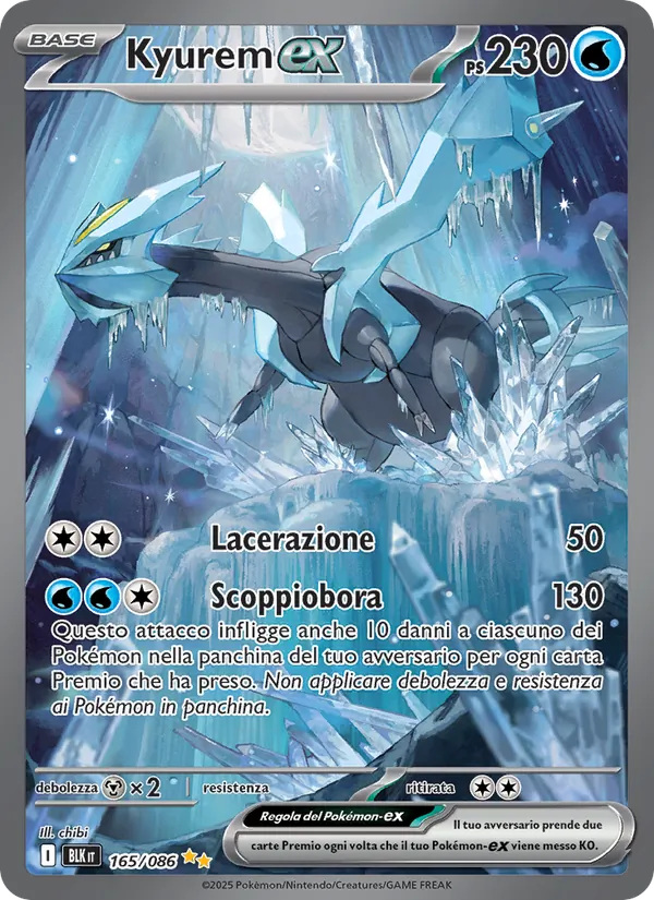 Kyurem-ex – Luce Nera 165