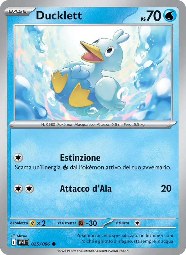 Ducklett – Fuoco Bianco 25