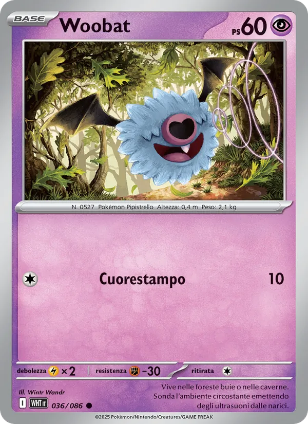 Woobat – Fuoco Bianco 36
