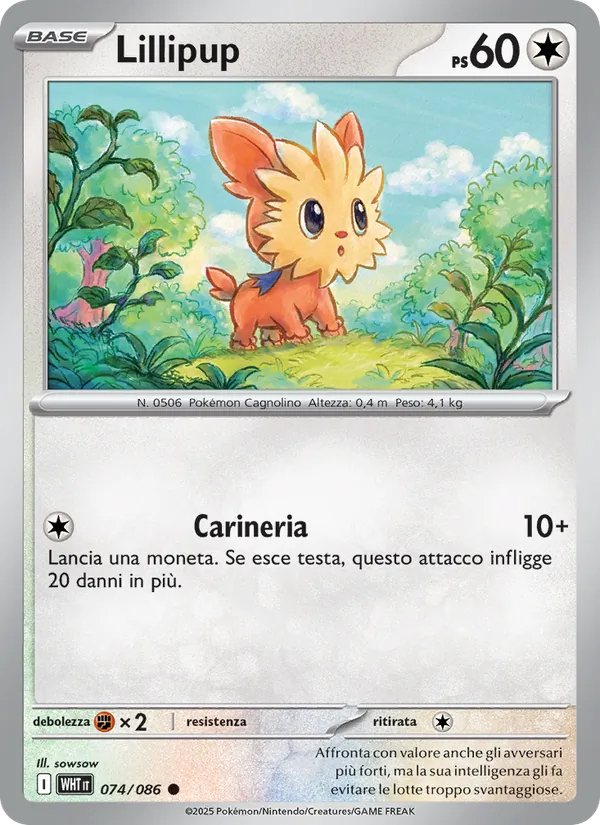 Lillipup – Fuoco Bianco 74