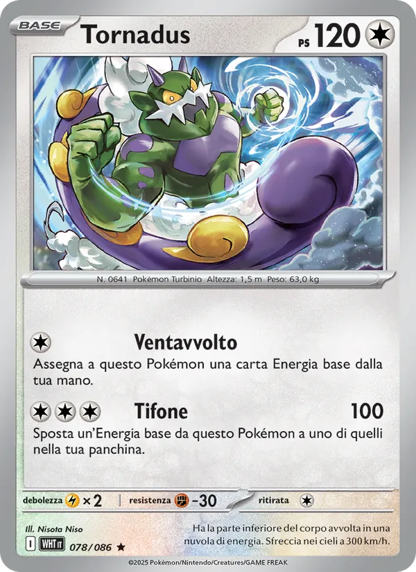 Tornadus – Fuoco Bianco 78