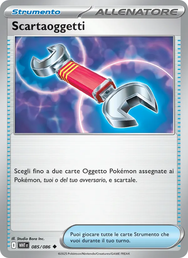 Scartaoggetti – Fuoco Bianco 85