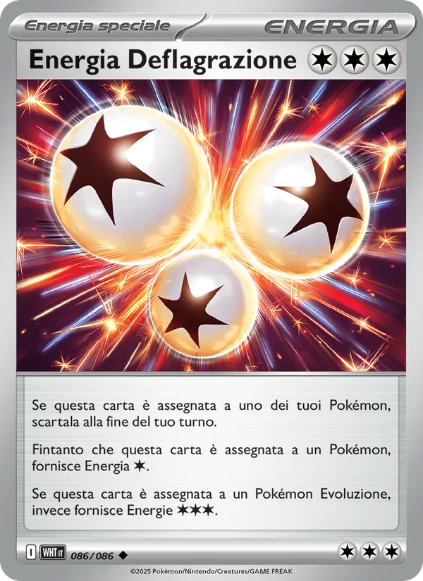 Energia Deflagrazione – Fuoco Bianco 86