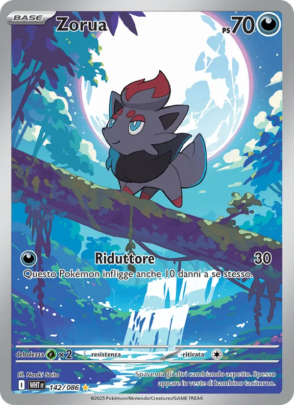 Zorua – Fuoco Bianco 142