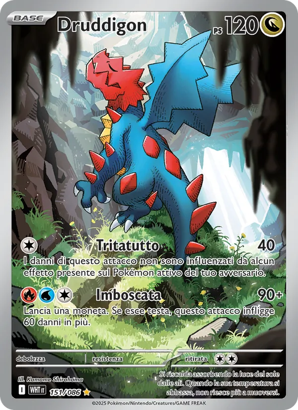 Druddigon – Fuoco Bianco 151