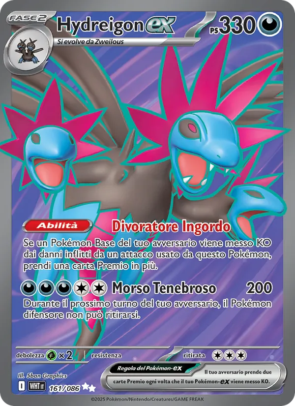 Hydreigon-ex – Fuoco Bianco 161