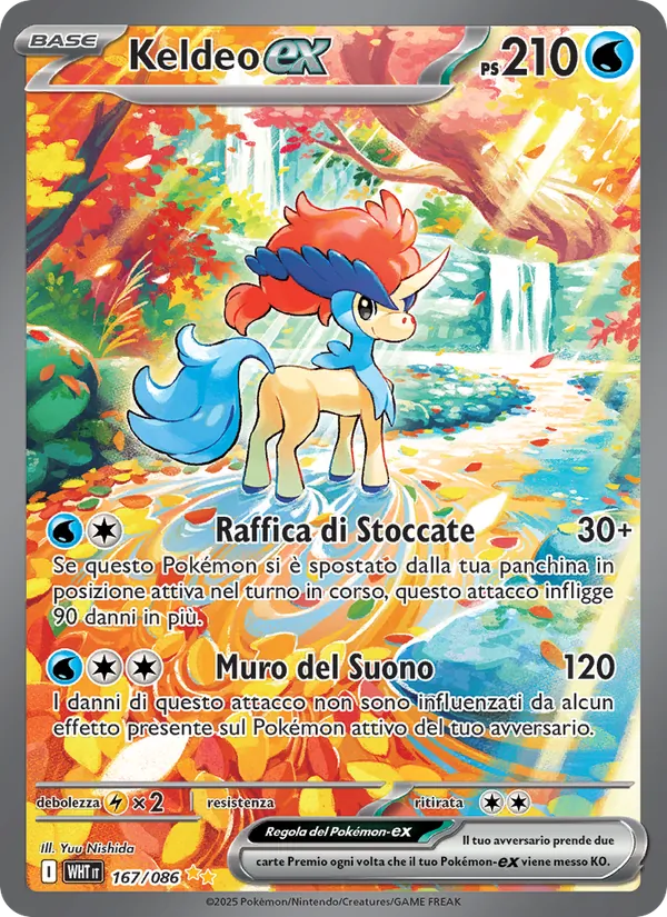 Keldeo-ex – Fuoco Bianco 167